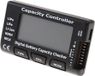 CellMeter RC-7 | Testeur de capacité de batterie numérique | Mesureur de capacité pour batteries NiCd, NiMH, LiPo, 2-7 cellules | Affichage numérique, noir