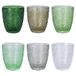 Villa d'Este Home Tivoli 1996 Granada Greenery Waterglazen, 300 ml, 6 stuks