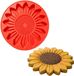 Béton moule: Forme ronde de tournesol pour pavés