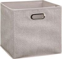 5five Opbergmand/kastmand beige - Vilt - 29 liter - 31 x 31 x 31 cm