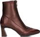 Hispanitas Chi254186 Bottines - Bottines à fermeture éclair - Femme - Bordeaux - Taille 38