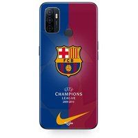 Maniacase Etui Oppo A32 barcelona fc real madrid champions league