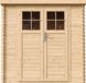 Timbela M311F - Houten tuinhuis - 2,22 m² - 142x204xH200 cm - zonder vloer