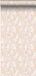 ESTAHome Behang Bloemetjes Zacht Roze en Beige - 53 cm x 10.05 m