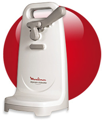 Moulinex Open Matic DJJ152 - Elektrische blikopener - Wit
