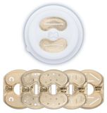 Philips 6 moules à tarte + support, adapté pour Avance 7000
