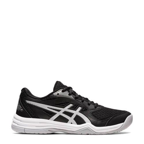 ASICS Upcourt 5 tennisschoenen zwart/zilver