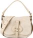 Coccinelle Leren handtas schoudertas Mavery Suede BI Handbag Suede Leather / Micro Gra. Le. Sandshell / Sandshell beige
