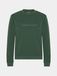 Copenhagen Copenhagen Sweatshirt 'Grøn bambus sweatshirt med logo' vert foncé