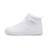 PUMA Rebound v6 Unisex Sneakers - PUMA White-PUMA White-Cool Light Gray