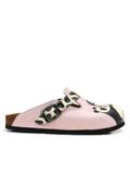 Goby Women Calceo Pink Clogs WCAL5446 with panda design