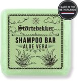 Störtebekker® Premium Shampoo Bar Aloë Vera - Vaste shampoo voor mannen en vrouwen - 3-in-1 douchezeep voor haar, hoofdhuid en baard - Hydraterende shampoo - veganistisch, handgemaakt - 100 g