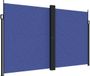 vidaXL Windscherm uittrekbaar 200x1000 cm blauw