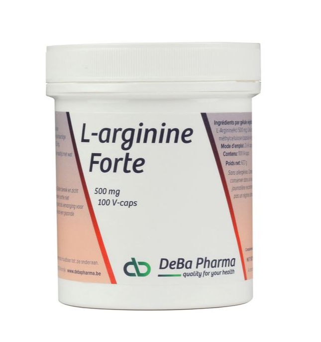 DeBa Pharma L-arginine Forte 100 Capsules