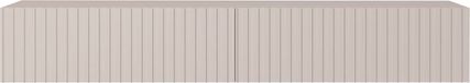 Selsey Telire - RTV kast 175 cm - grijs beige met lamellenfront