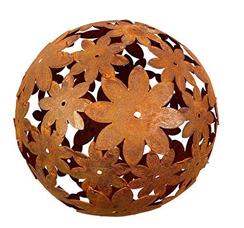 Bornhöft Edelroestbal bal metaal ijzer roest decoratieve bal tuinbal