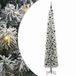 vidaXL Kunstkerstboom Groen 300 cm PVC en Staal en Kunststof