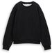 Tom Tailor Denim Sweatshirt avec effet pailleté - Taille XL - black glitter