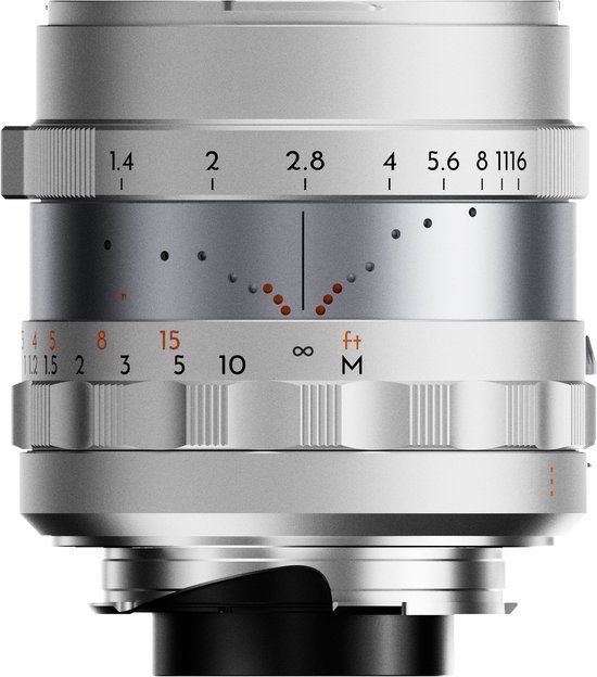 Thypoch FF M-28mm f1.4 Leica M-mount, silver