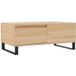Table basse Chêne Sonoma 90x50x36,5 cm bois d'ingénierie