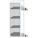 Asecos Armoire ignifuge 90 min s-classic90 fixation de porte - bac de rétention