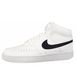 Nike Court Vision Mid Next Nature, blanc/noir - EU 48,5
