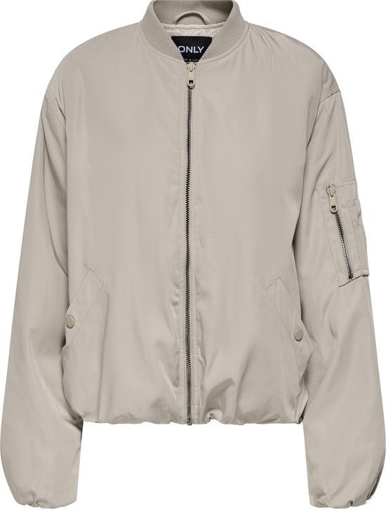 ONLY Adel Life Oversized Bomber Jas Dames - Maat M Grijs
