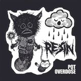 Pot Resin - Pot Overdose (LP) (Clear Blue Swirled Vinyl)