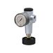 Riegler Drukregelaar »standaard«, incl. manometer, BG 1, G 1/4, PE max. 16 bar, mediumtemperatuur max. 60 °C, regelbereik 0,5-16 bar.