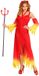 Widmann Fire Devil Duivelse Dame Vrouw Large Halloween Verkleedkleding