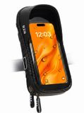R2B Robuuste Telefoonhouder Fiets Waterdicht - 360 Graden Rotatie - Model "Leiden" - Universeel - Geschikt voor 7 inch Scherm - Zwart