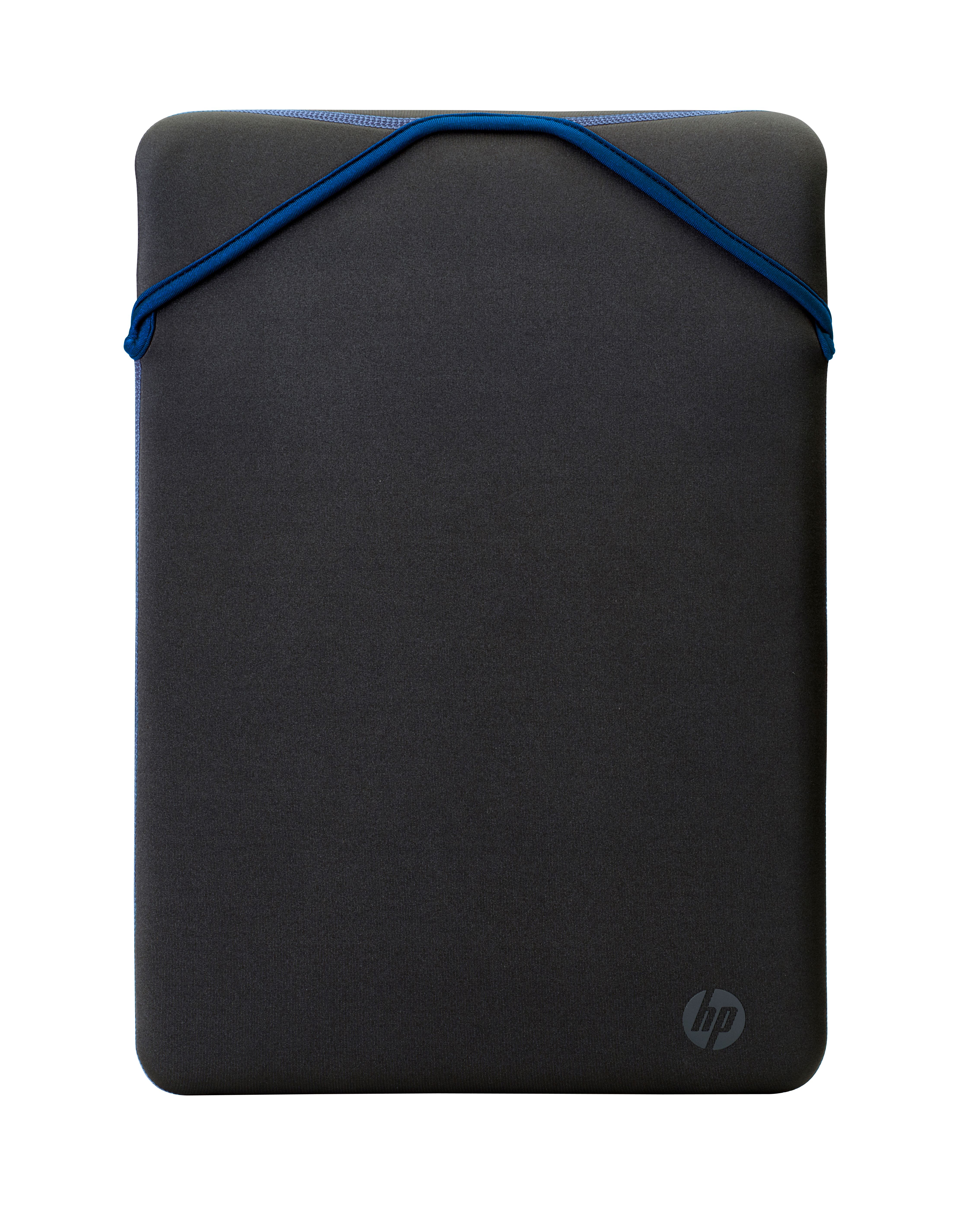 HP 14.1 inch Reversible Protective Laptop Sleeve - Black/Blue