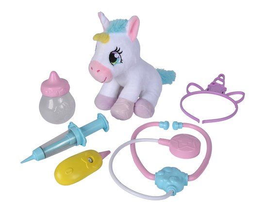 Simba Dierenarts Eenhoorn Unicorn Knuffel