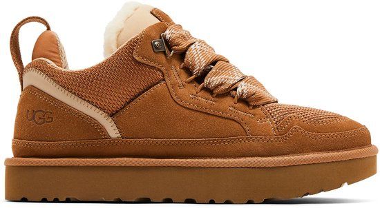 UGG Lowmel Leren Sneakers - Bruin - Maat 36
