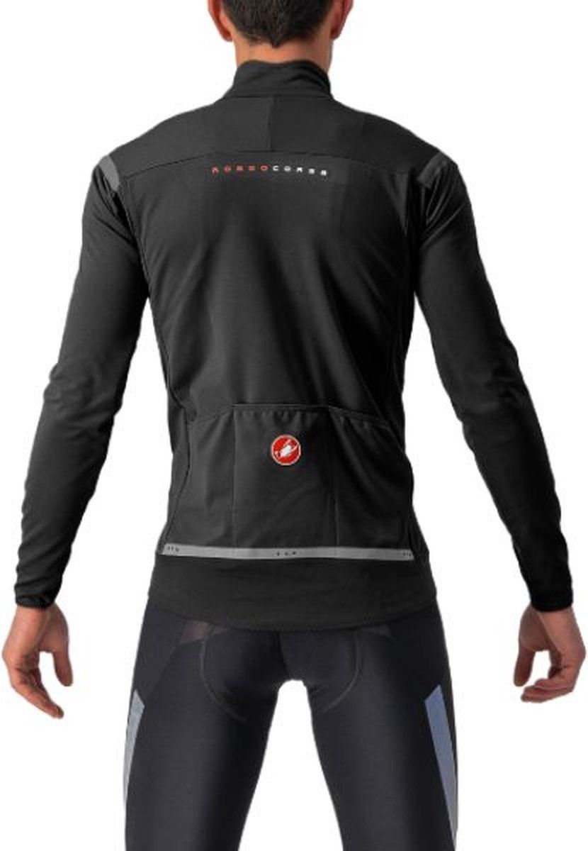 Castelli PERFETTO RoS 2 JACKET LIGHT BLACK BLACK REFLEX - 2XL