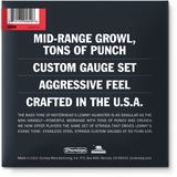 Jim Dunlop Lemmy Signature - Basgitaarsnaren - Heavy - Stainless Steel - 50-105