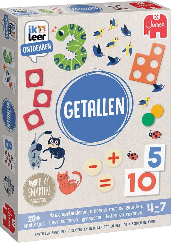 Ik Leer Ontdekken - Getallen - Educatief spel - 4+ jaar