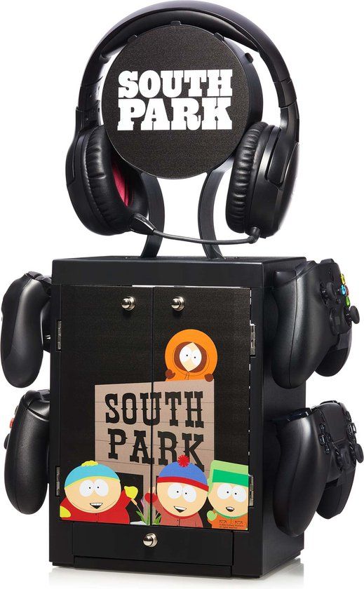 Numskull South Park Gaming Locker - 4 Controllers, 10 Games, Headphone - NS4287