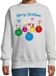 Bellatio Decorations Kersttrui/sweater voor jongens/meisjes - grijs - rendiertjes - Merry Christmas 134/146