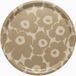 Marimekko Mini Unikko plateau D31cm bruin