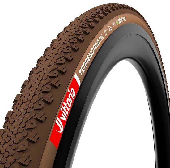 Vittoria Terreno Pro T30 Fine Loose Race Tubeless 700c X 45 Gravelband Bruin