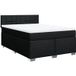 Maison Exclusive - Boxspringbed met matras, noir, 160x200 cm, rembourré