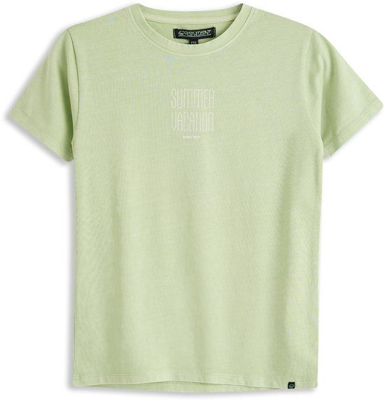 4PRESIDENT T-shirt jongens - Pastel green - Maat 116