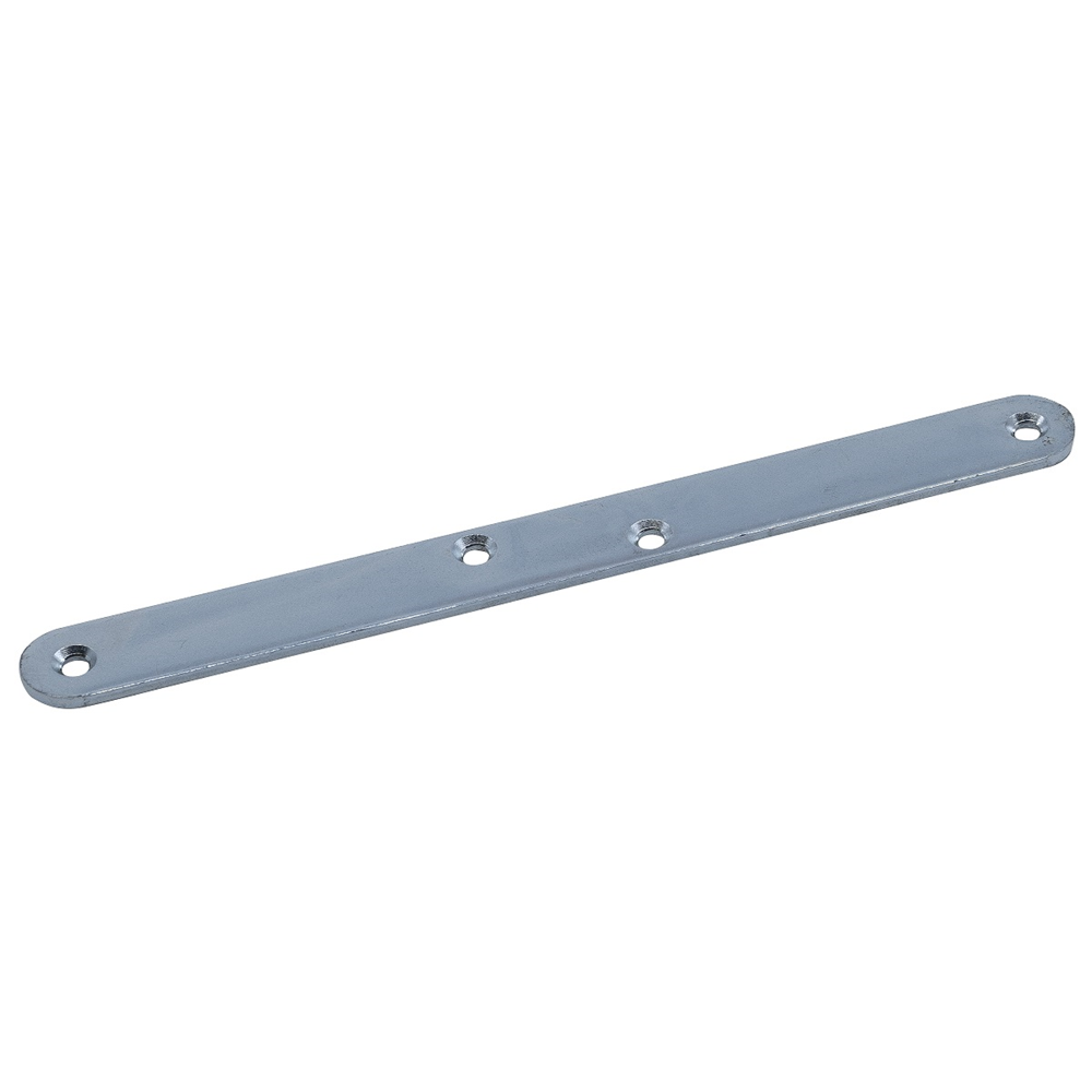 Waelbers Plaatje 120 mm ronde hoek, blauw verzinkt (GV) - 50 Stuk(s) - 244141.11