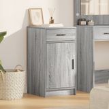 vidaXL Dressoir Grijs Sonoma Bewerkt Hout 40 x 40,5 x 75 cm