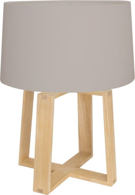 TAK Design Design Elias Tafellamp - Hout - Ã˜32 x 43 cm - Taupe