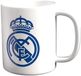 C Y P BRANDS EVOLUTION S.L Real Madrid Ceramic Tas/Mok wit met clublogo blauw