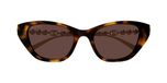 Gucci GG1968S Lunettes de soleil femme œil de chat havane marron 50mm