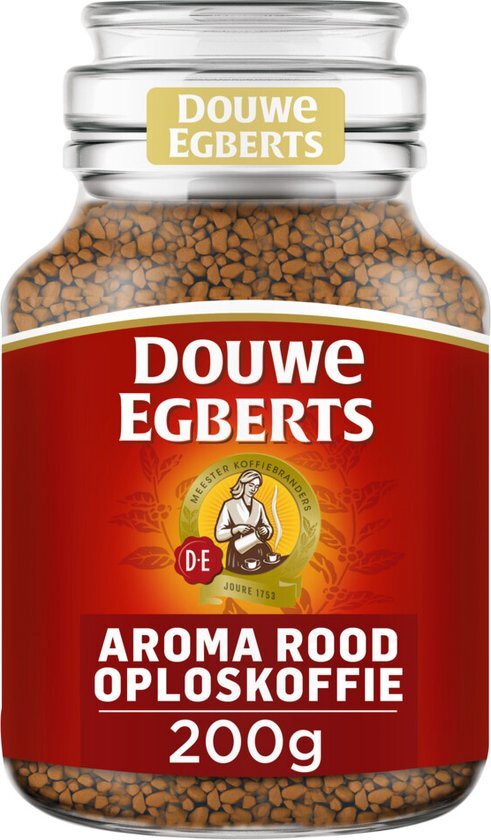 Douwe Egberts Aroma rood Oploskoffie - 200 gram