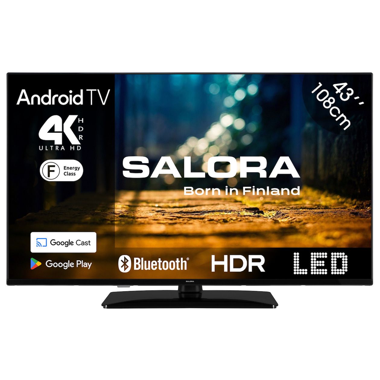 Salora 43XUA5400 / LED screen / 43 inch / 2023